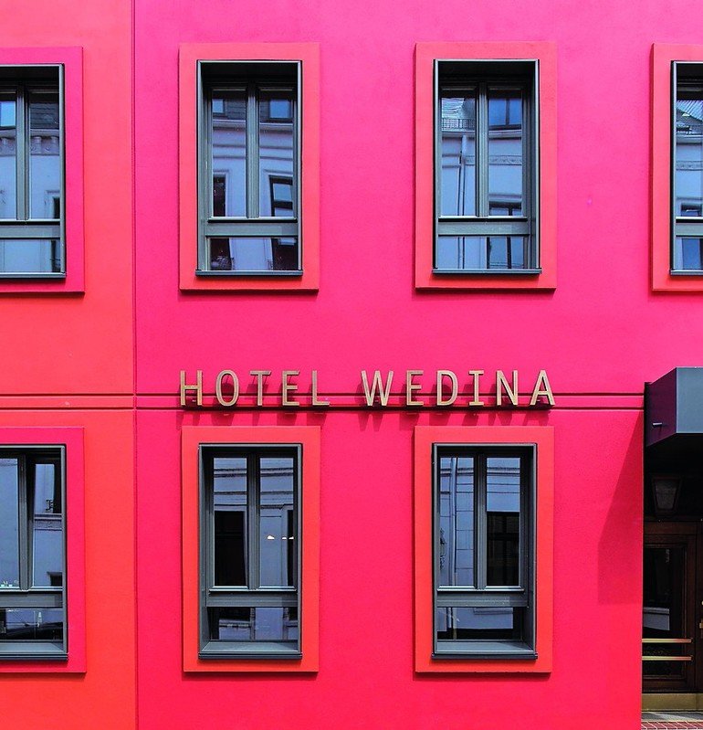 Die Gebäudehülle in Le Corbusier Farben